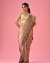 Majestic Purple Elegance Banarasi Saree